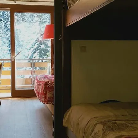 Cosy Pour 4 Personnes Avec Balcon Et Wifi A - Fr-1-676-100 דירה Châtel